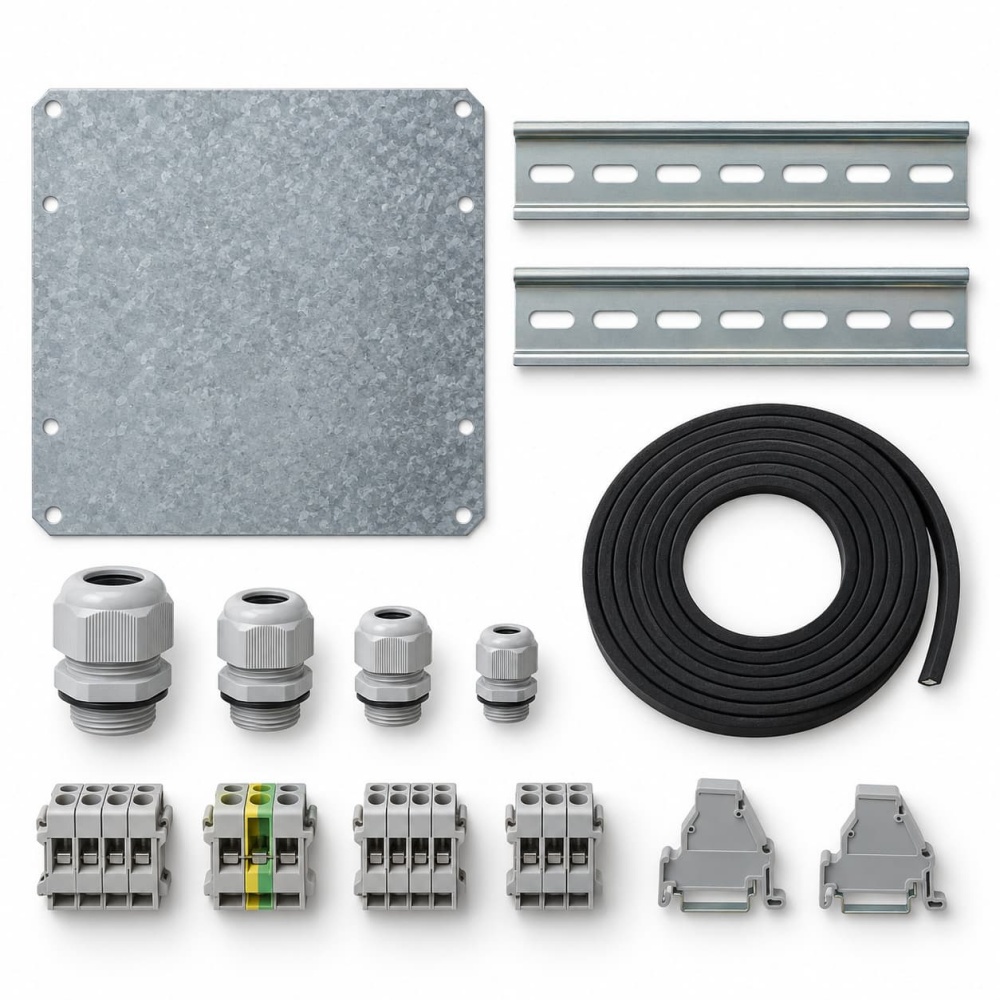 Cabinet mounting and installation accessories