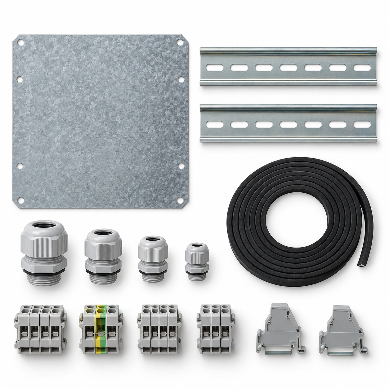 Cabinet mounting and installation accessories
