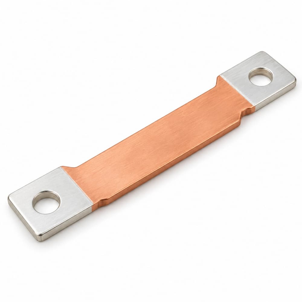 Punched busbar terminal detail