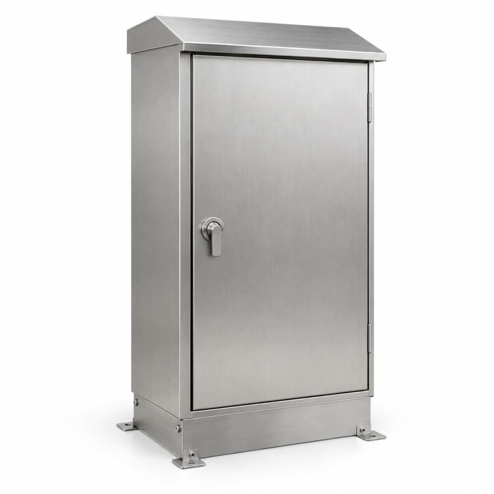 Outdoor stainless-steel electrical cabinet